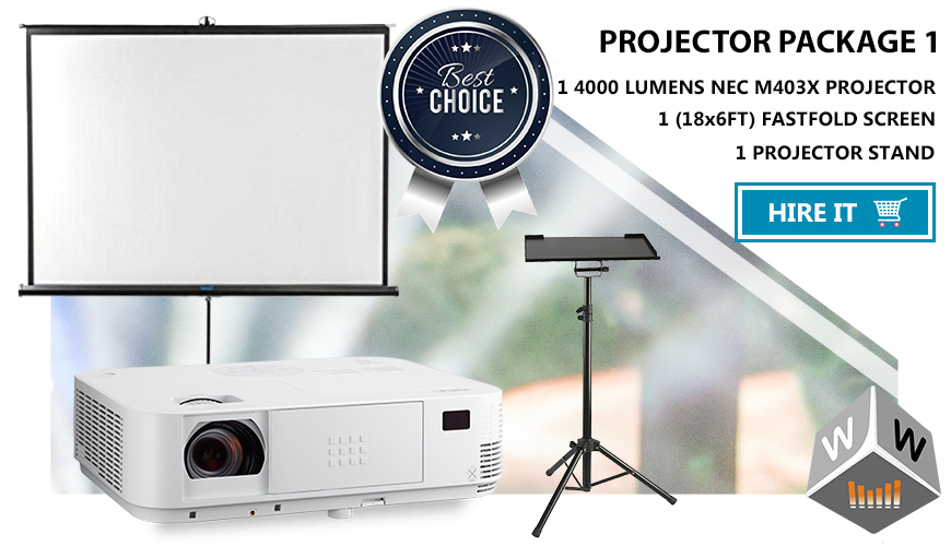 casio projector package