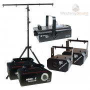 dj lighting show hire